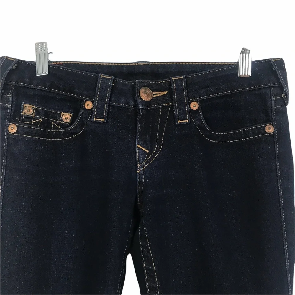 True Religion Ankle Zipper Skinny Jeans